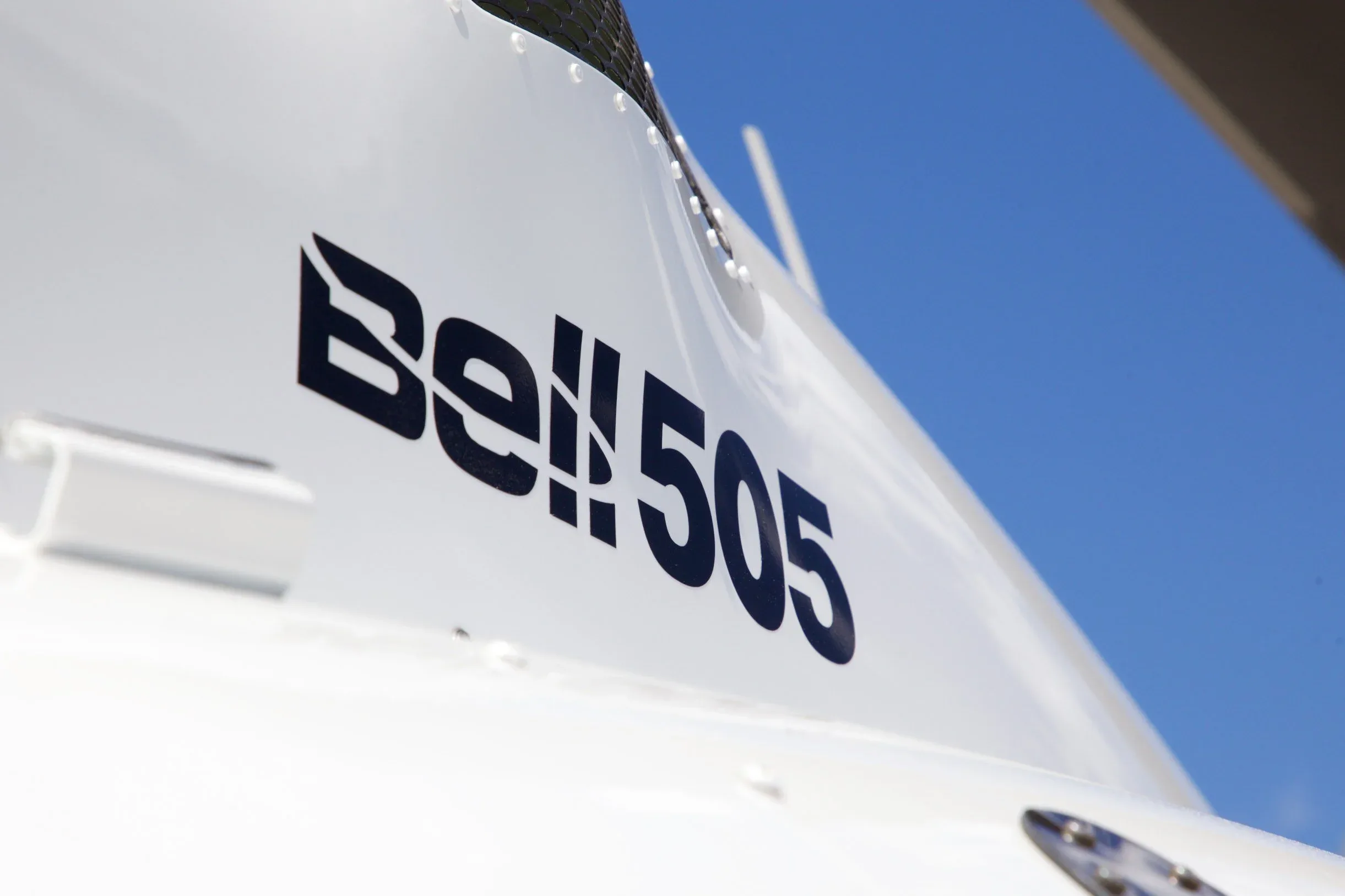 Exterior view of a 2018 Bell 505 Jet Ranger X — Carolina Jet.