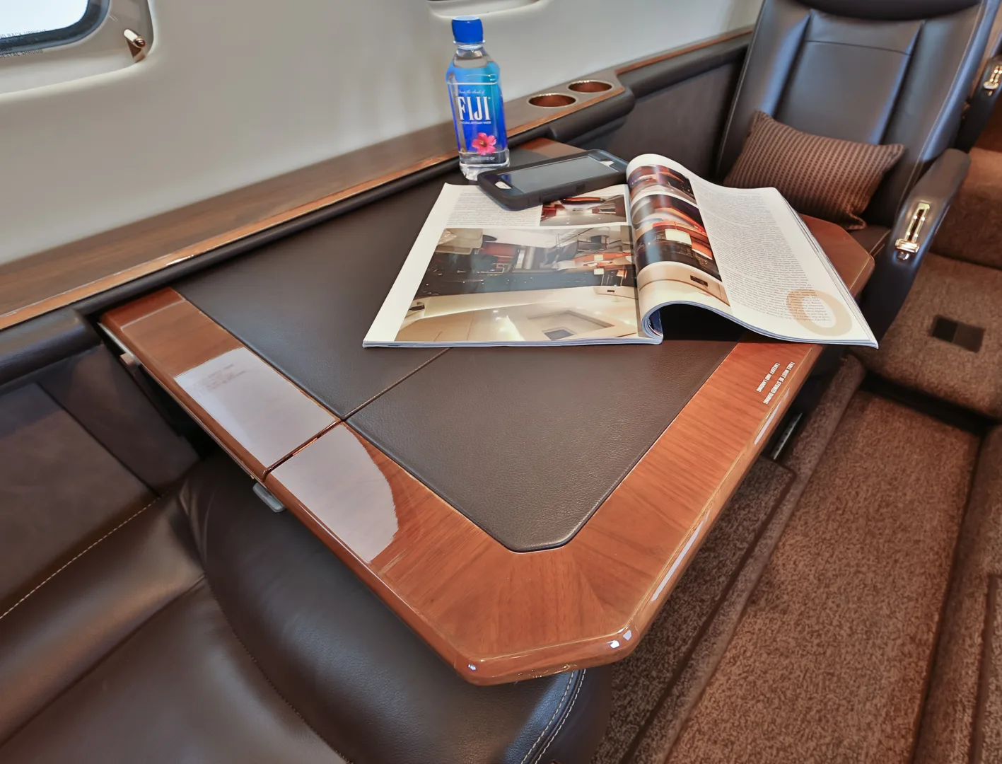 Cabin interior of a 1997 Cessna V Ultra.