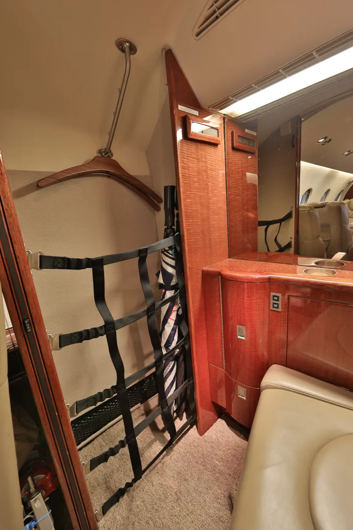 Cabin interior of a 2003 Info 400A.