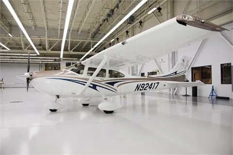 Exterior view of a 2012 Cessna T182T Skylane.