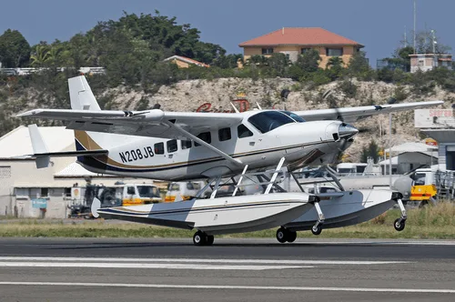 Exterior view of a 2012 Cessna Caravan.