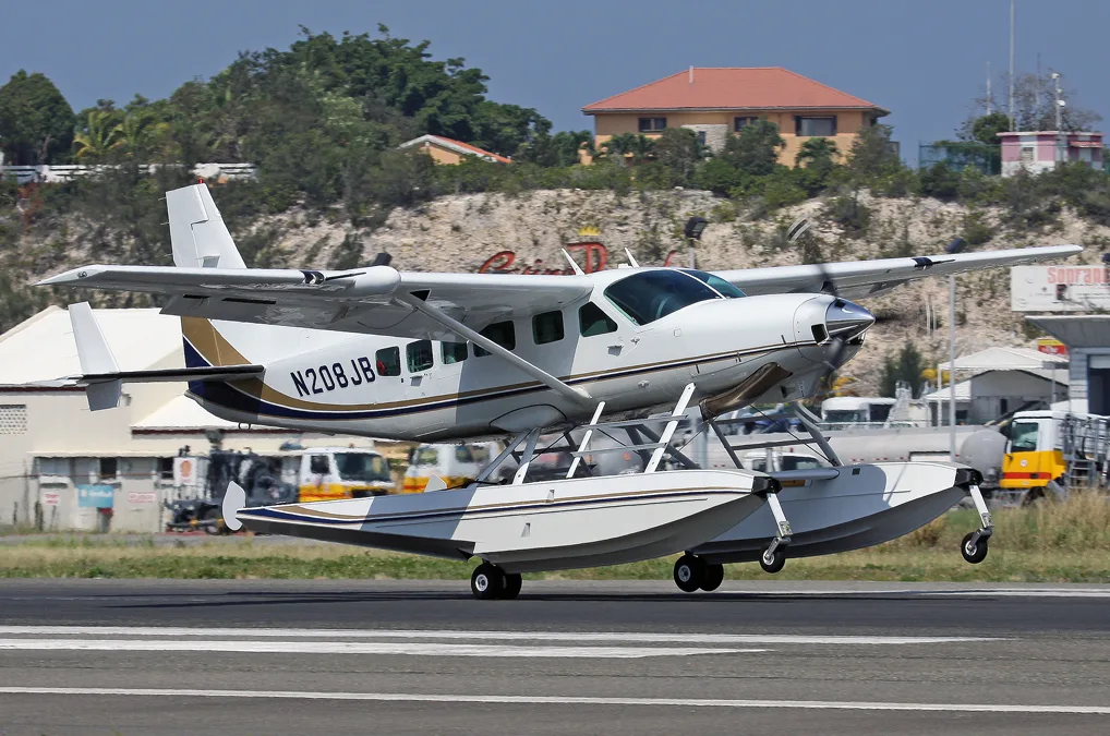 Exterior view of a 2012 Cessna Caravan.