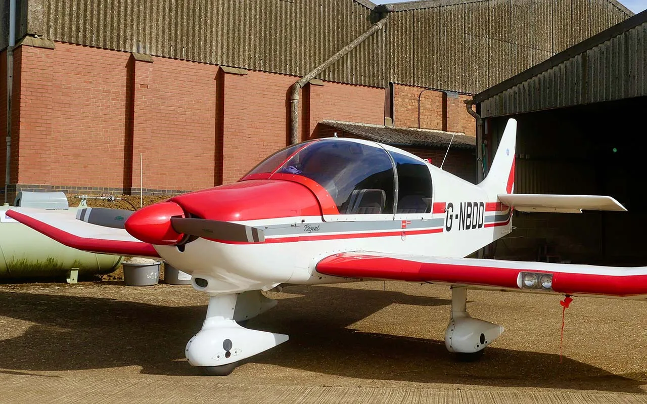 Exterior view of a 2007 Vans RV-7.