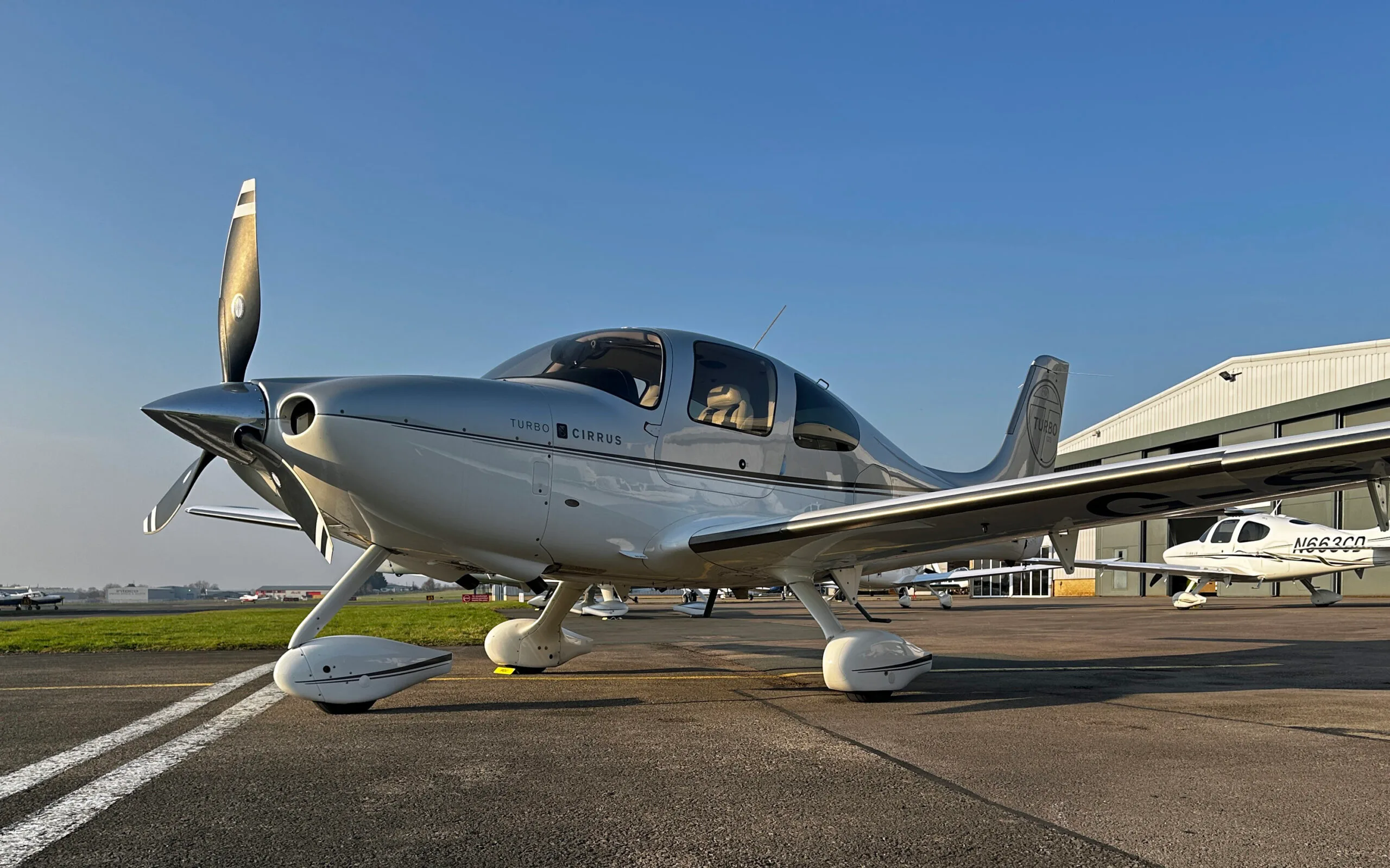 Cabin interior of a 2010 Cirrus SR22TN GTS G3 £365,000 VAT PAID - CK Aviation.