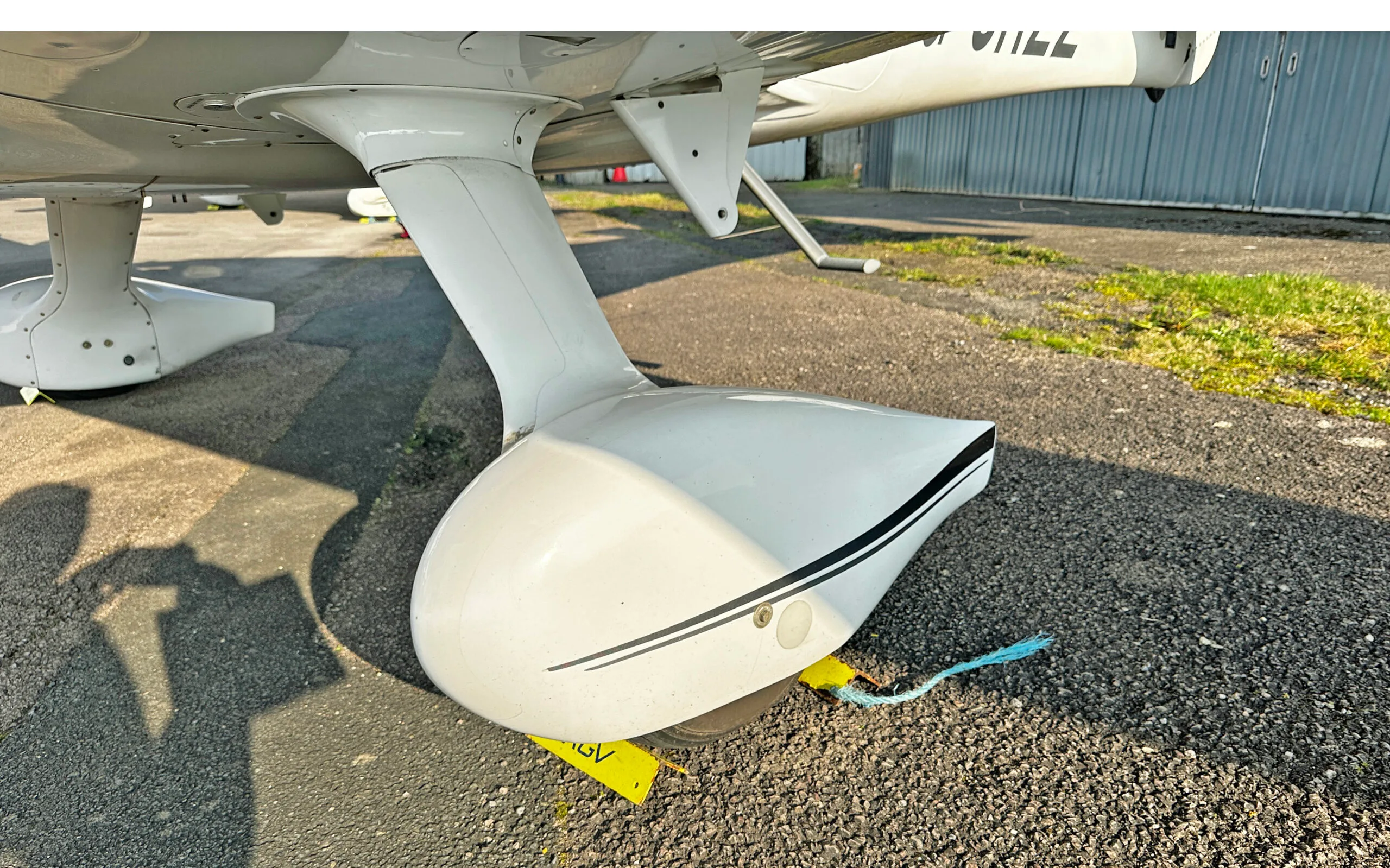 Exterior view of a 2010 Cirrus SR22TN GTS G3 £365,000 VAT PAID - CK Aviation, G-SRZZ.