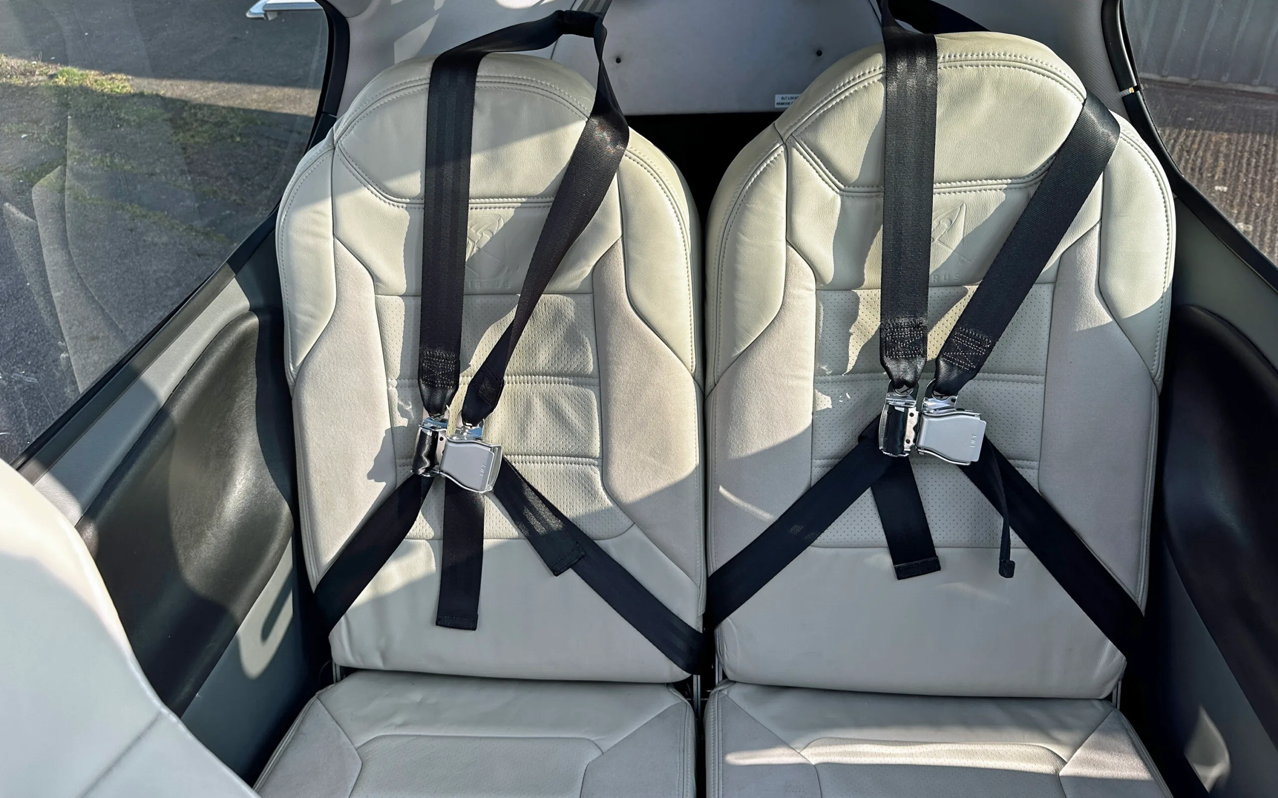 Cabin interior of a 2010 Cirrus SR22TN GTS G3 £365,000 VAT PAID - CK Aviation.