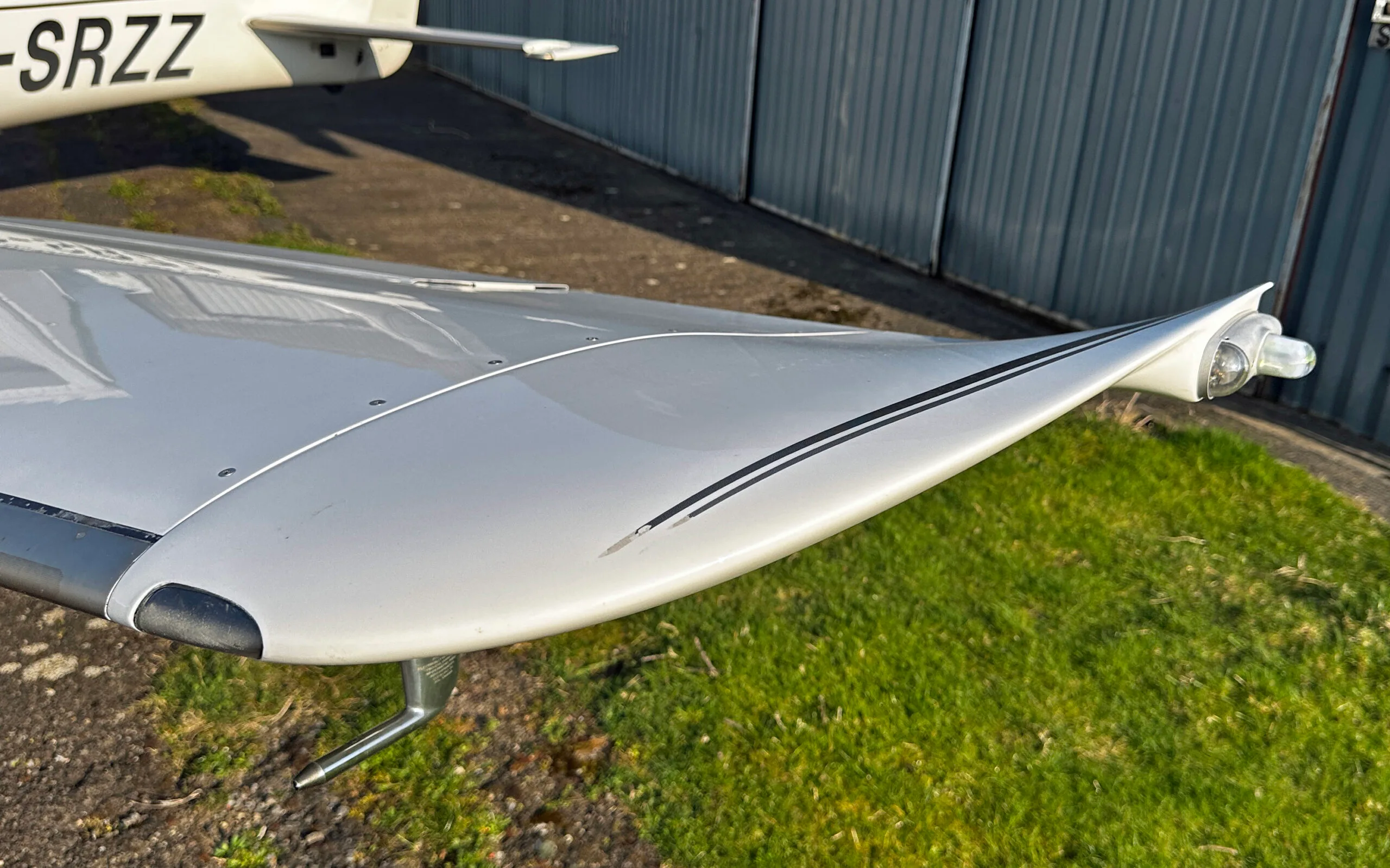 Exterior view of a 2010 Cirrus SR22TN GTS G3 £365,000 VAT PAID - CK Aviation, G-SRZZ.