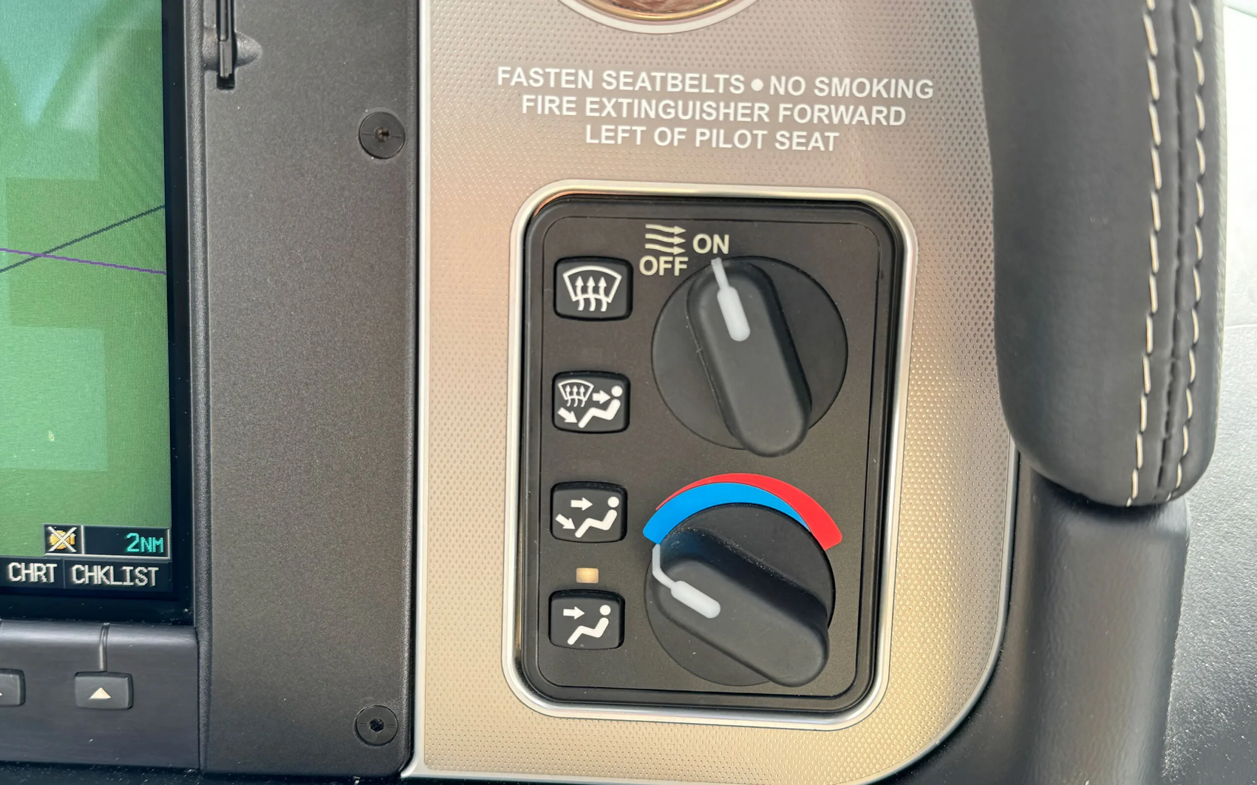 Cockpit and instrument panel of a 2015 Cirrus SR22 GTS G5 £469,000 VAT PAID - CK Aviation.