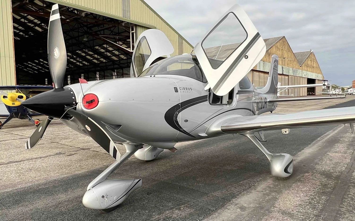 Marketing image of a 2015 Cirrus SR22 GTS G5 £469,000 VAT PAID - CK Aviation.