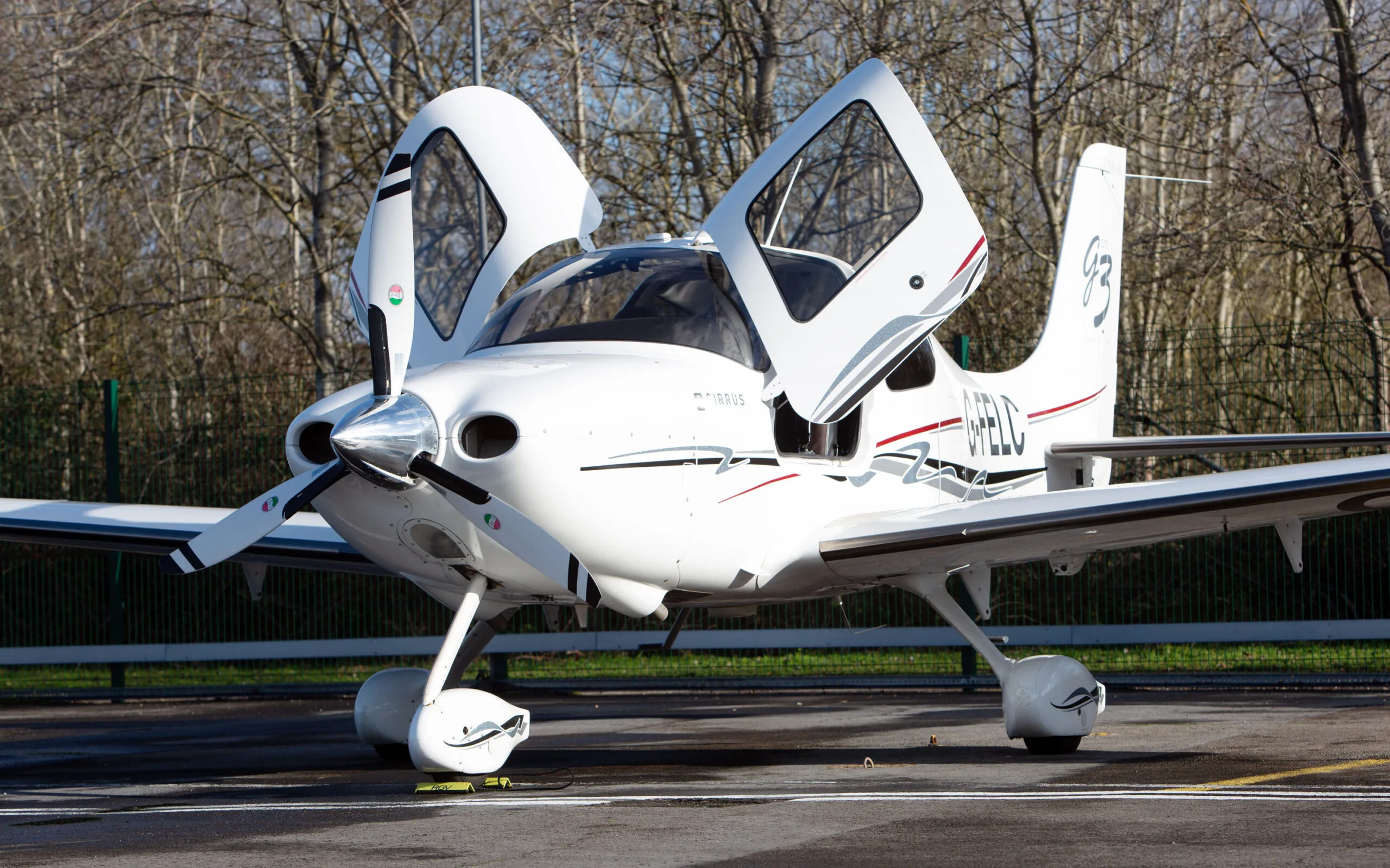 Marketing image of a 2018 Cirrus SR22T GTS G6 FIKI.