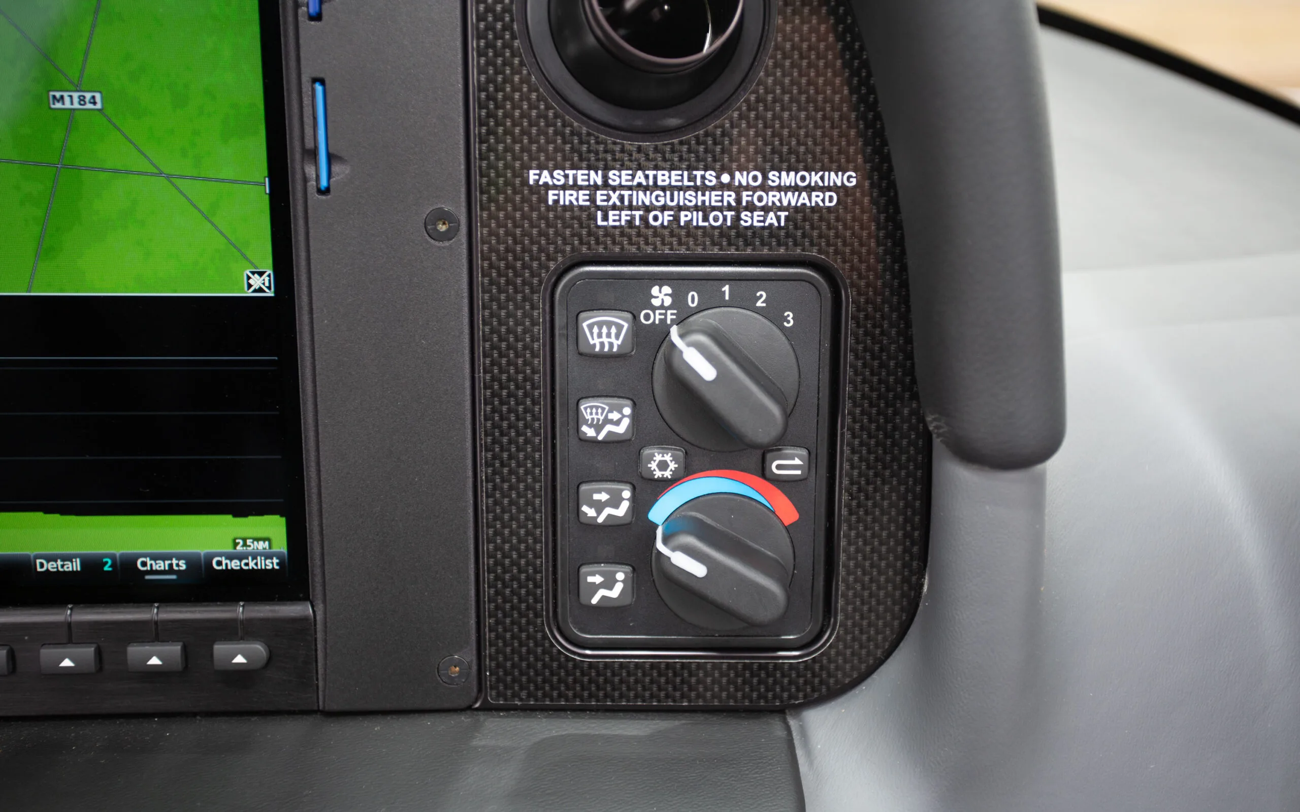 Avionics suite of a 2019 Cirrus SR20 G6 VAT PAID.