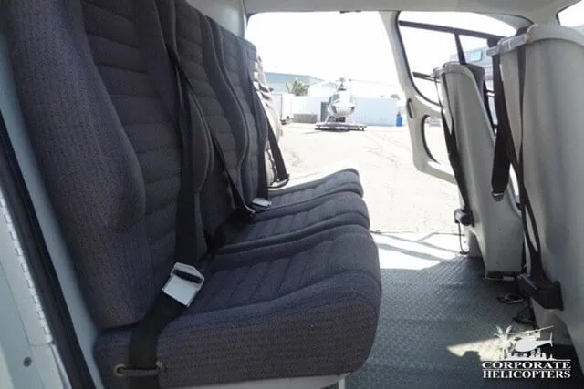 Cabin interior of a 1993 Eurocopter AS350 B2.