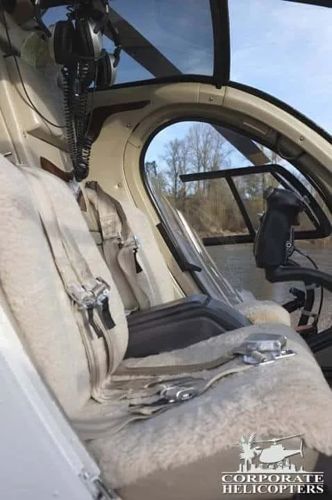 Cabin interior of a 1993 mcdonnell douglas md 520 notar.