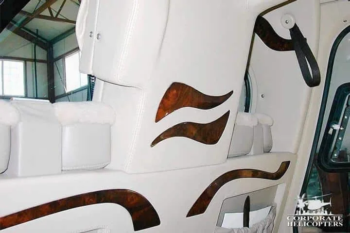 Cabin interior of a 1993 mcdonnell douglas md 520 notar.