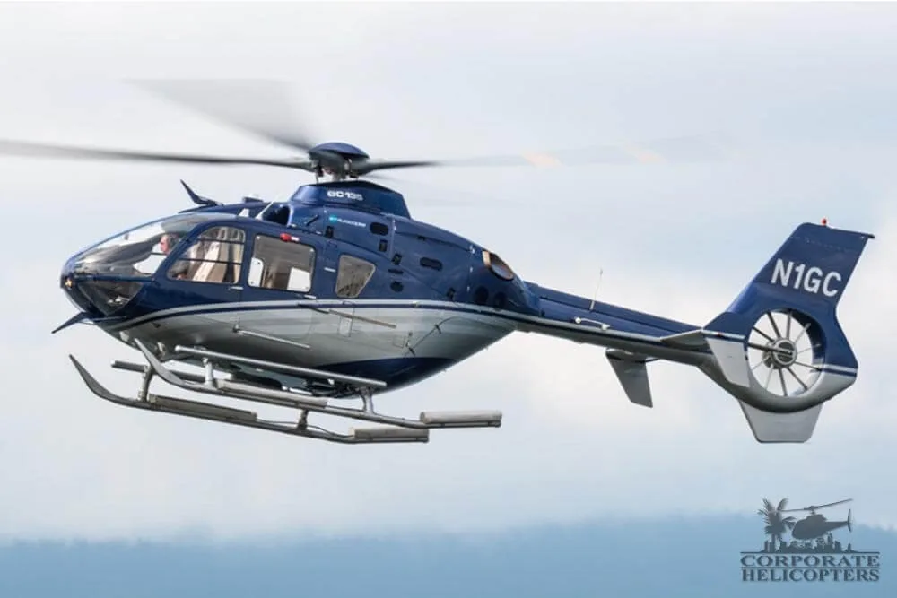 Marketing image of a 2007 Eurocopter EC135 T2+.