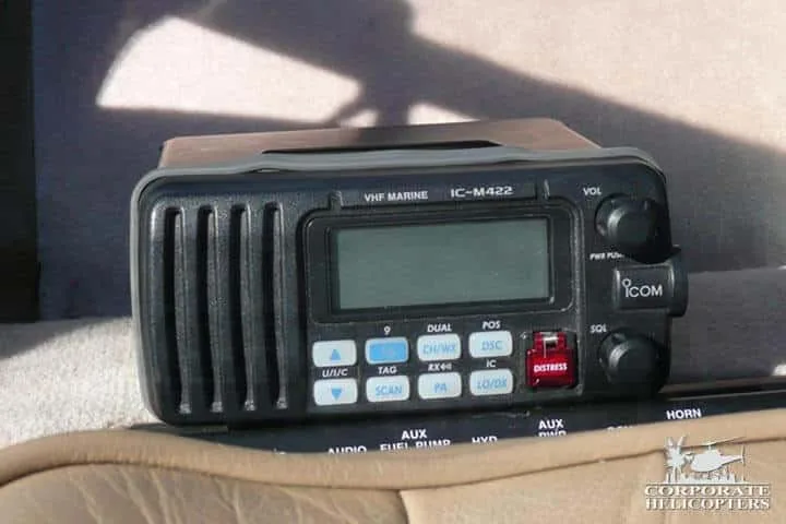 Avionics suite of a 2009 Robinson R44 Clipper II.