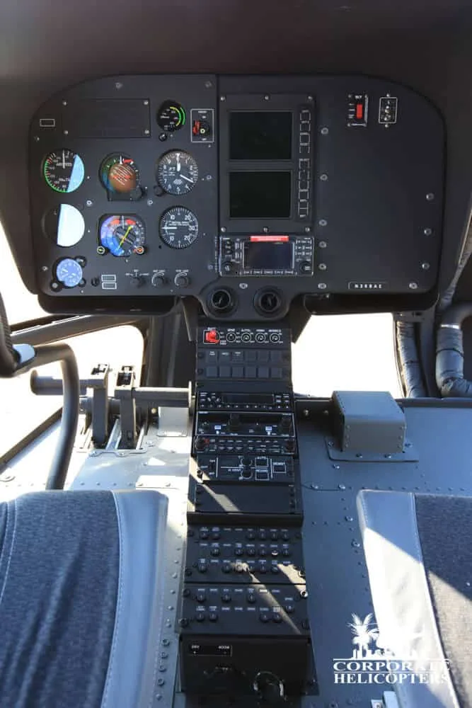 Avionics suite of a 2013 Eurocopter EC130 T2.