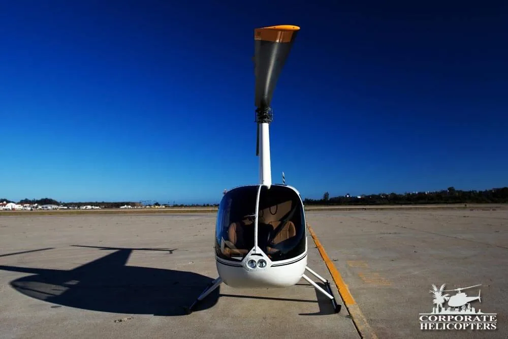 Exterior view of a 2013 Robinson R44 Raven I, N88NH.