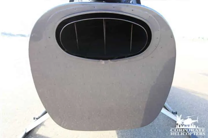 Engine detail of a 2013 Robinson R66 Turbine.
