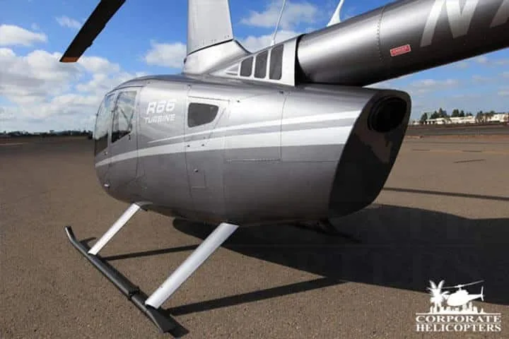 Marketing image of a 2013 Robinson R66 Turbine.