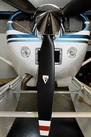 Engine detail of a 1978 Cessna 185 - Canadian Aircraft Sales.