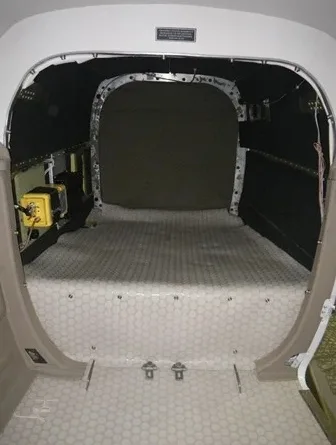 Cabin interior of a 1978 Cessna 185 - Canadian Aircraft Sales.