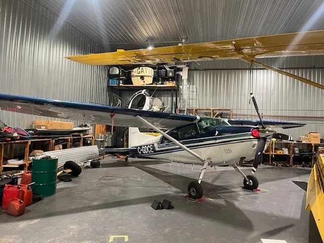 Exterior view of a 1978 Cessna 185 - Canadian Aircraft Sales.