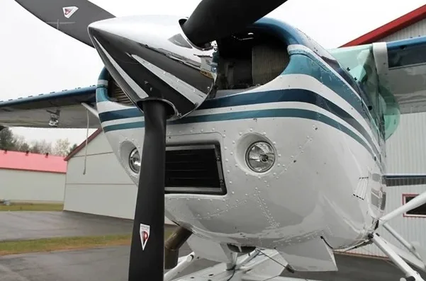 Exterior view of a 1978 Cessna 185 - Canadian Aircraft Sales.