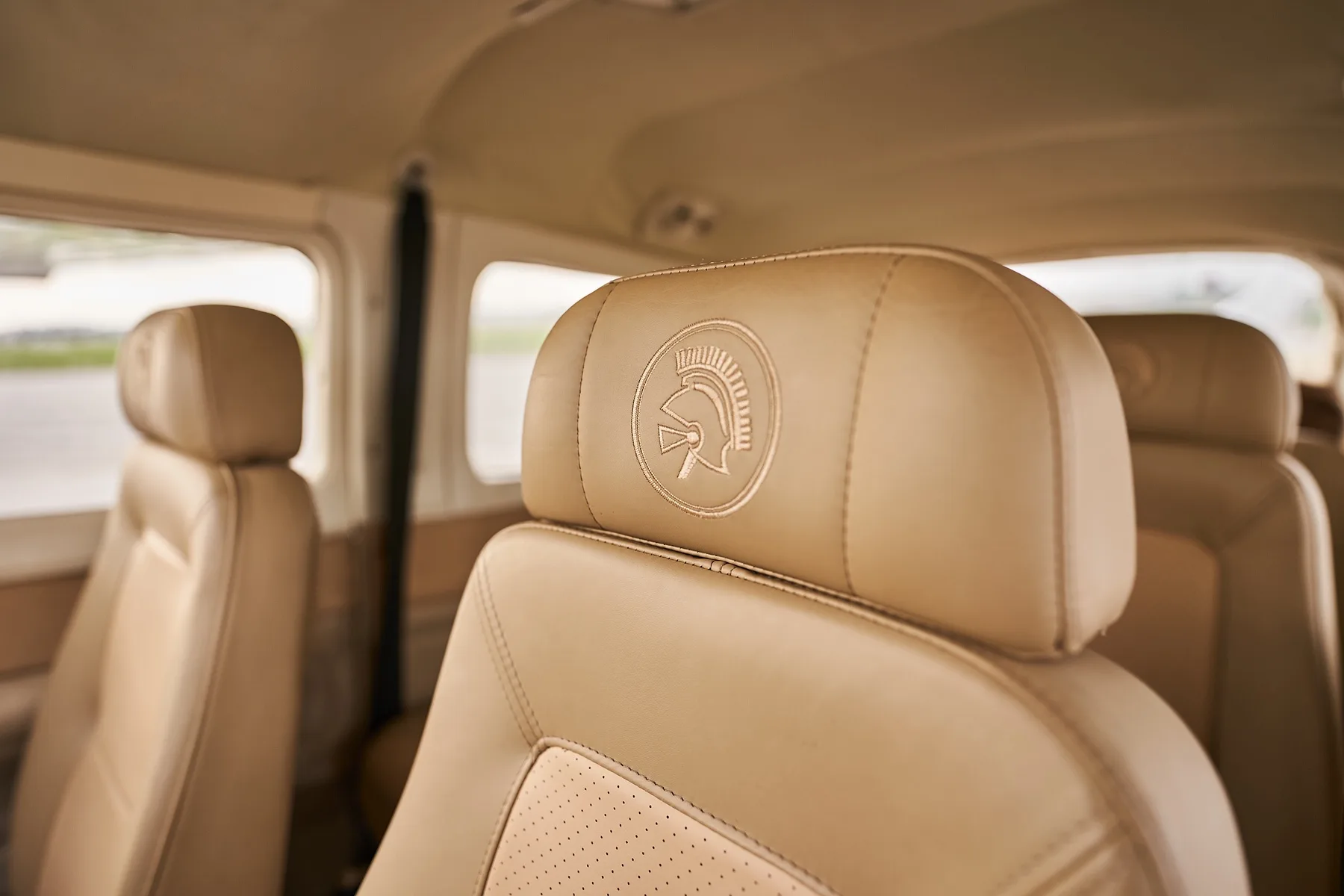 Cabin interior of a 1973 Cessna Turbo 210 - Canadian Aircraft Sales.