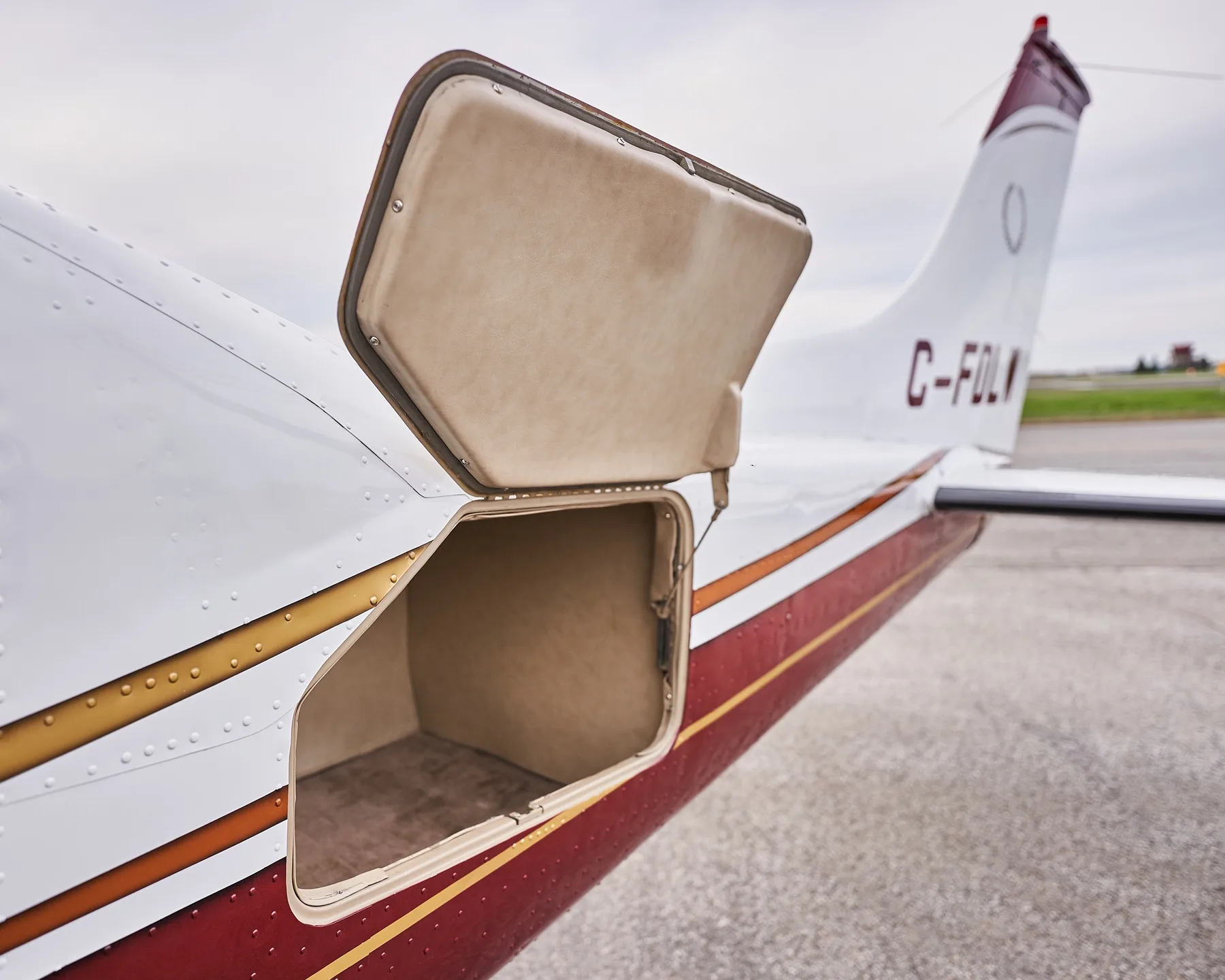 Exterior view of a 1973 Cessna Turbo 210 - Canadian Aircraft Sales.