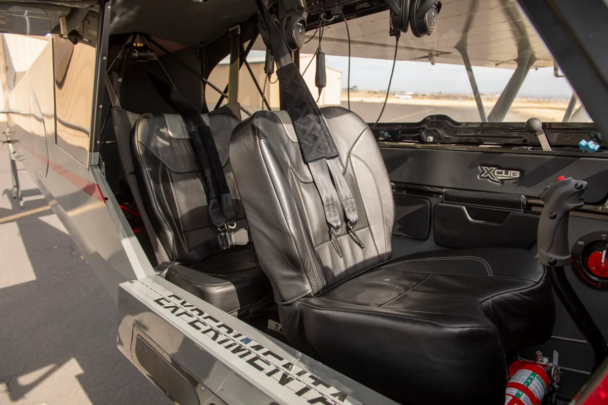 Cabin interior of a 2021 CubCrafters.