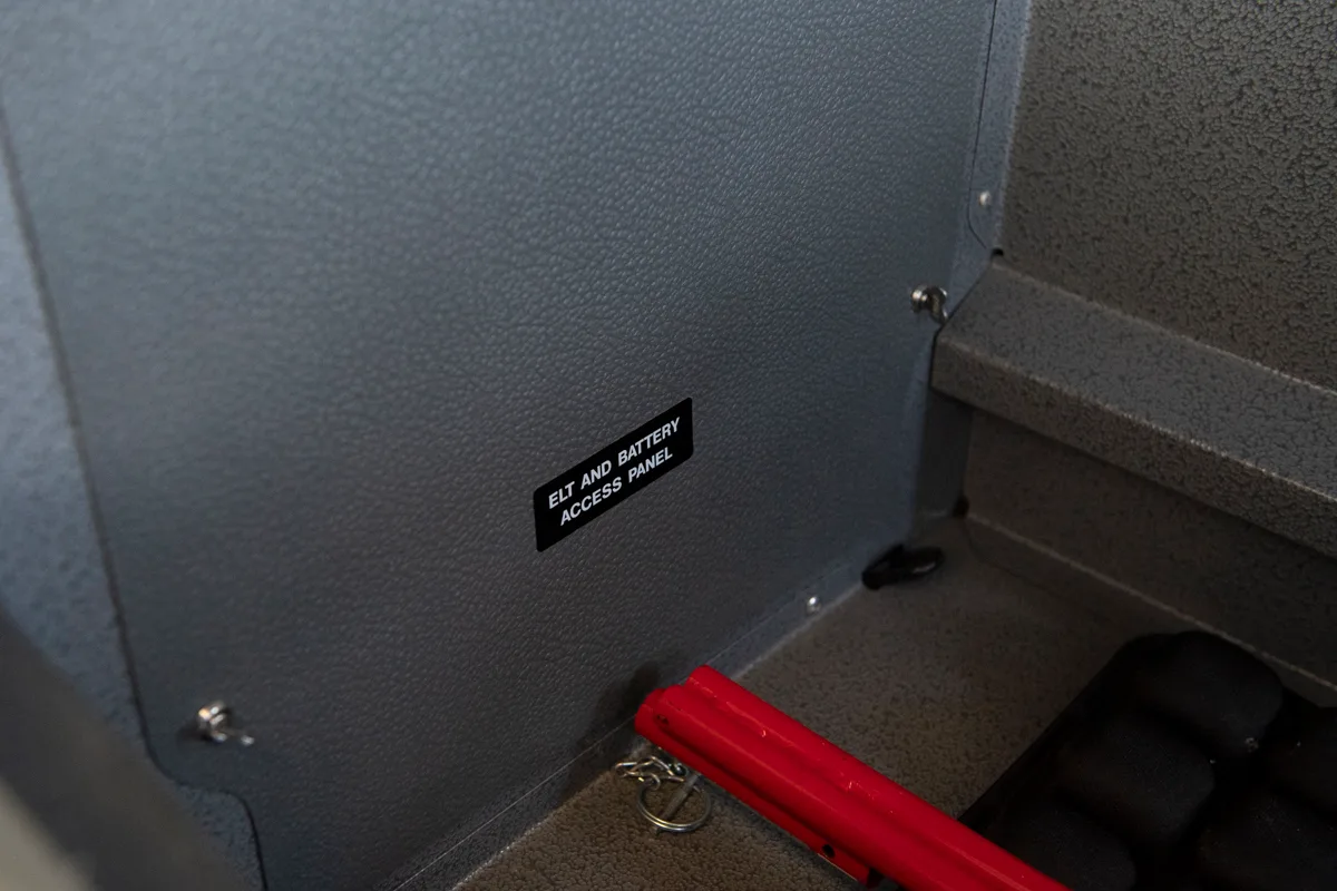 Cabin interior of a 2021 CubCrafters.
