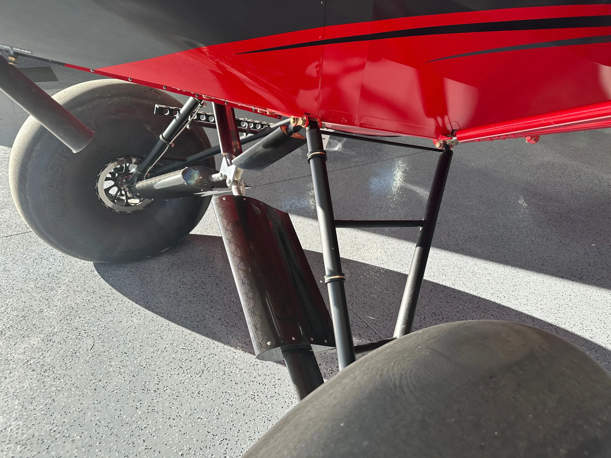 Engine detail of a 2019 CubCrafters.