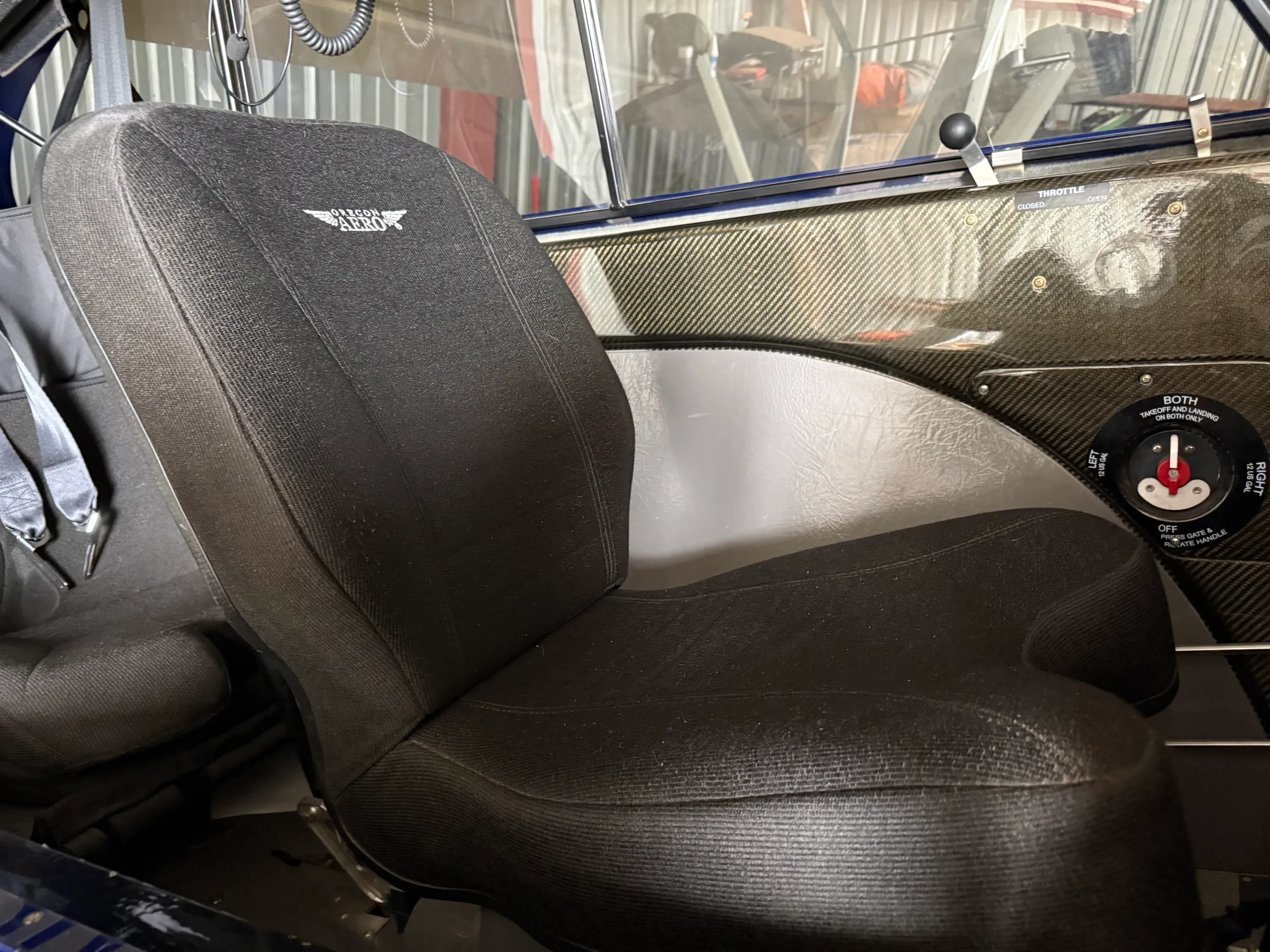 Cabin interior of a 2014 CubCrafters.