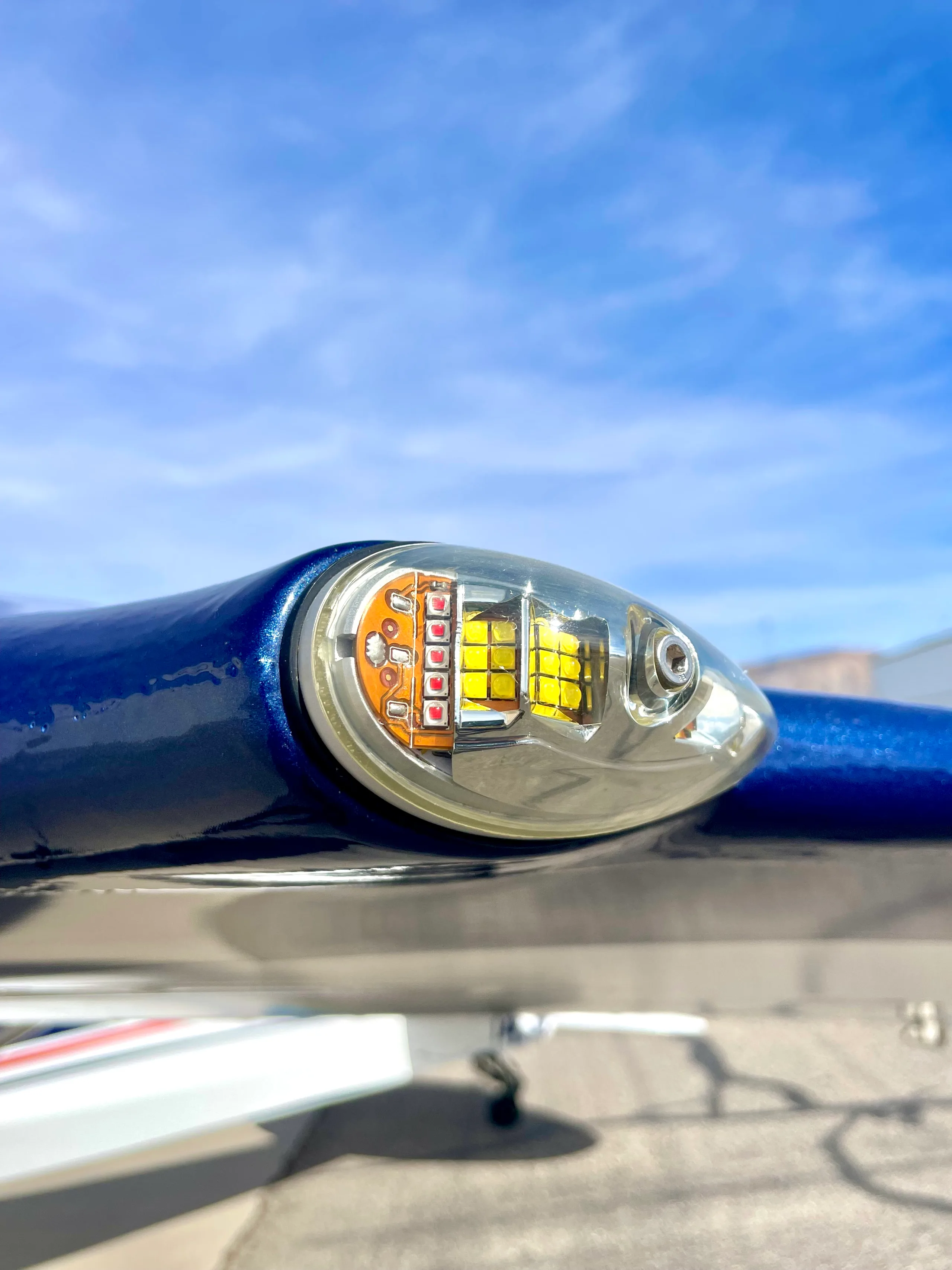 Engine detail of a 2018 CubCrafters.