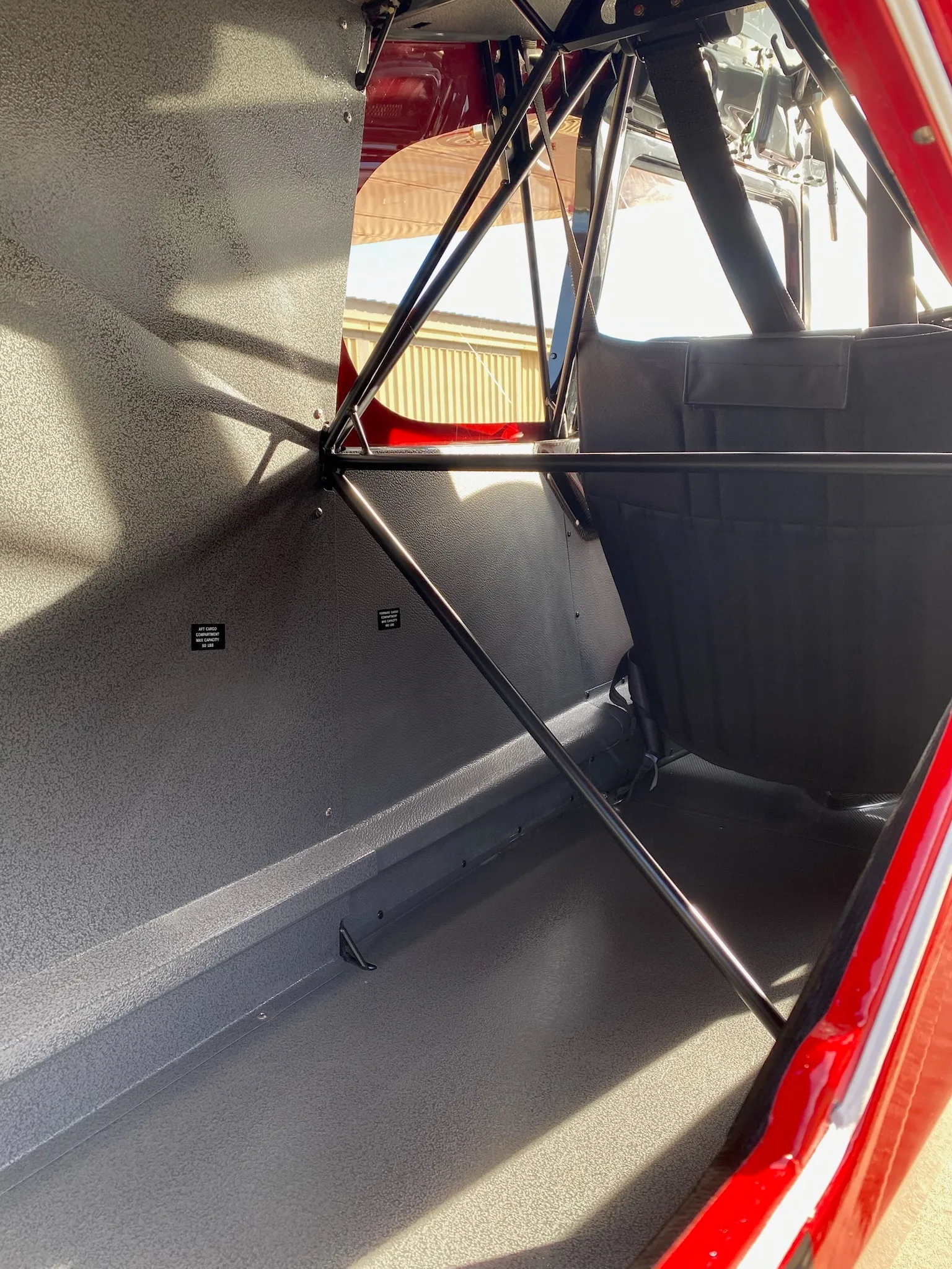 Cabin interior of a 2024 CubCrafters.