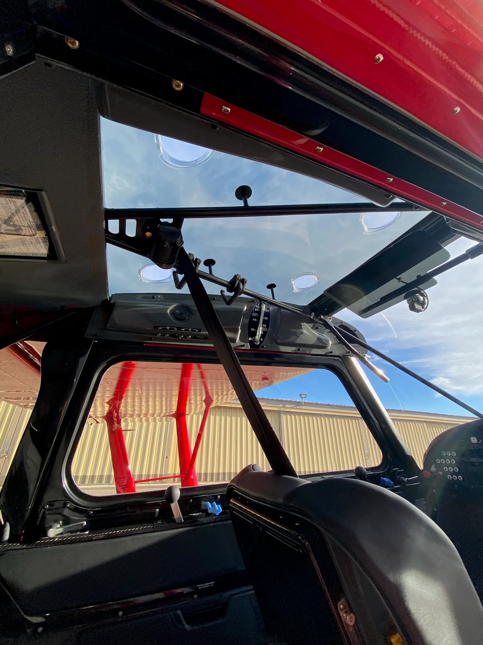 Cockpit and instrument panel of a 2024 CubCrafters.