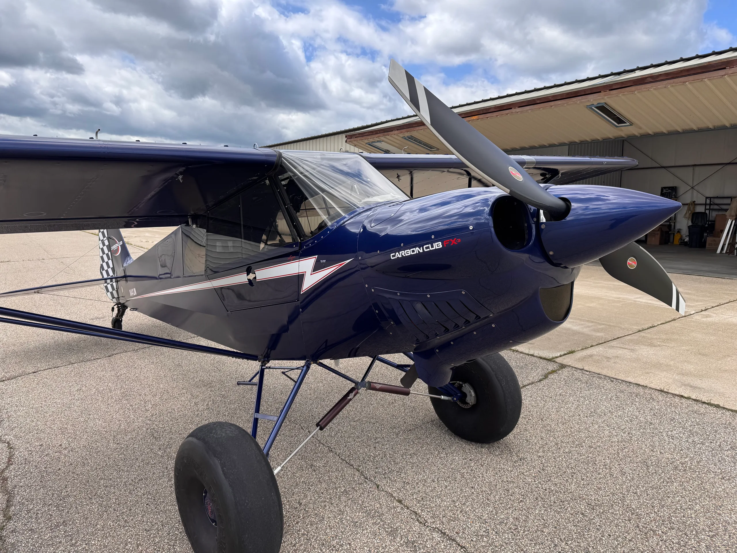 Exterior view of a 2019 CubCrafters.