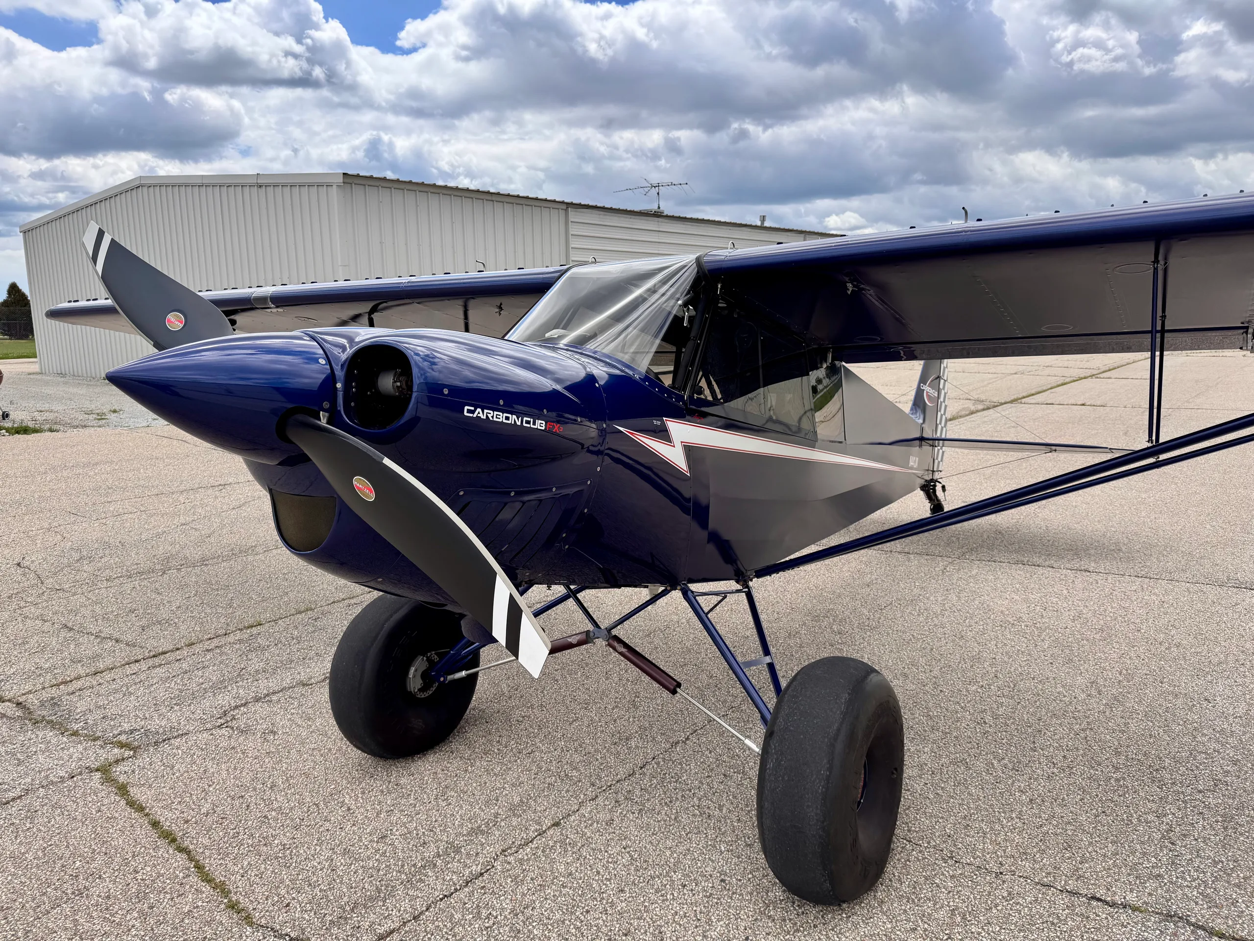 Exterior view of a 2019 CubCrafters.
