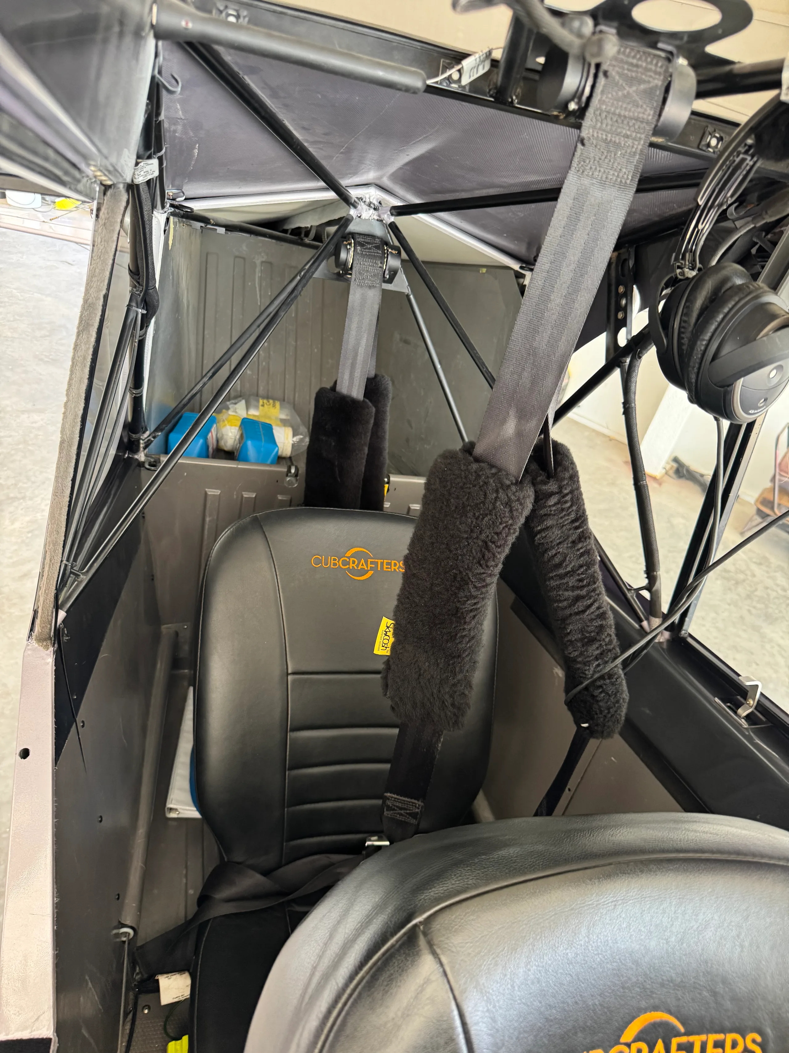 Cabin interior of a 2009 CubCrafters.
