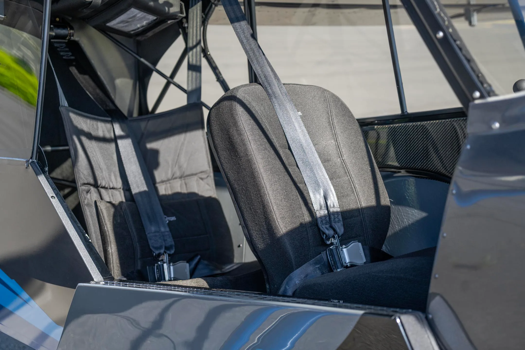 Cockpit and instrument panel of a 2021 CubCrafters.