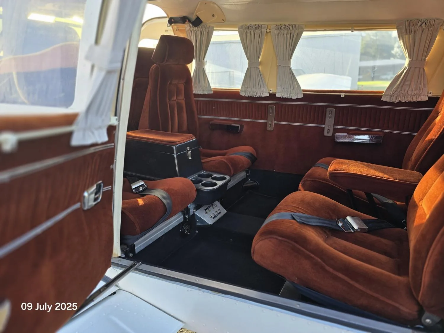 Cabin interior of a 1981 Piper PA32R-301 SARATOGA SP.