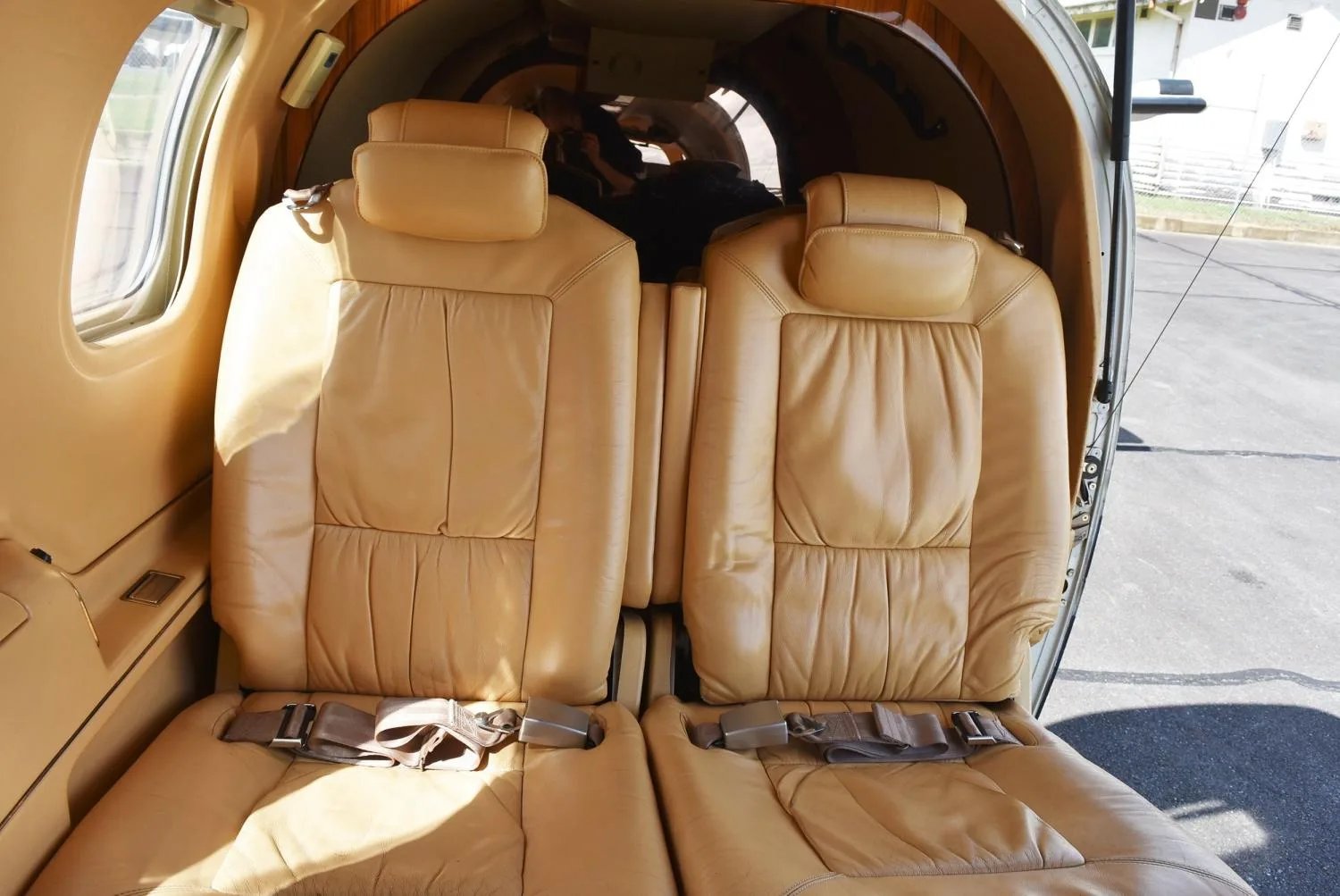 Cabin interior of a 2003 Socata TBM700C2.