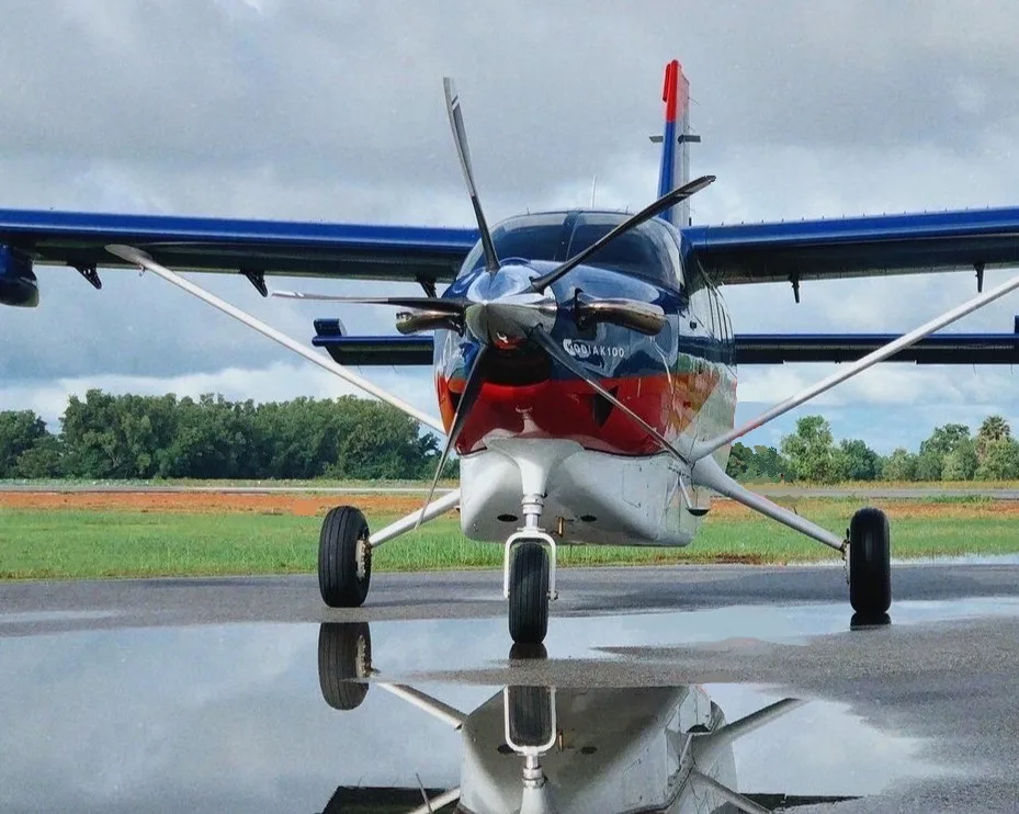 Exterior view of a 2020 Kodiak 100 Series II Low Time.