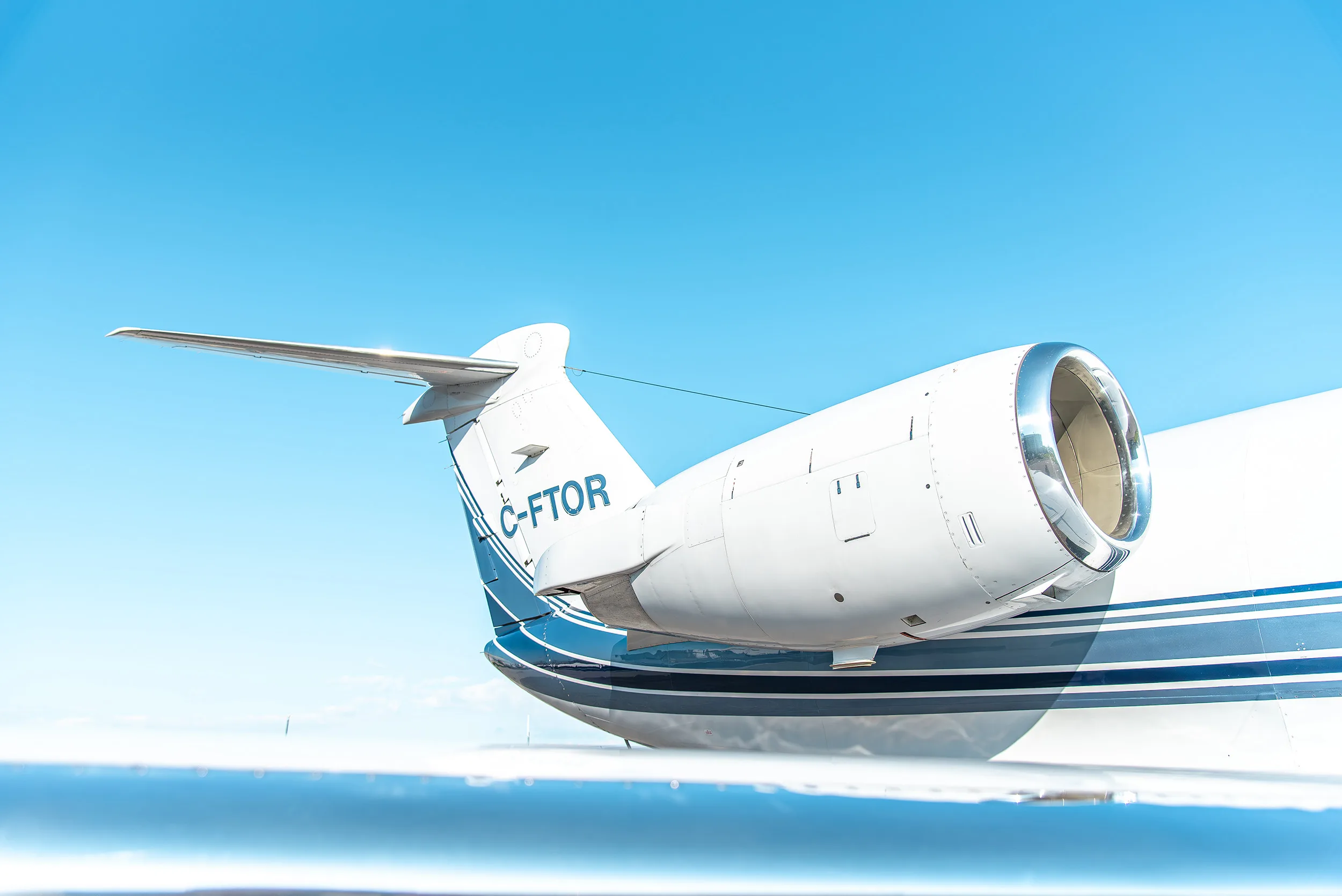Marketing image of a 1996 Cessna CITATION VII.