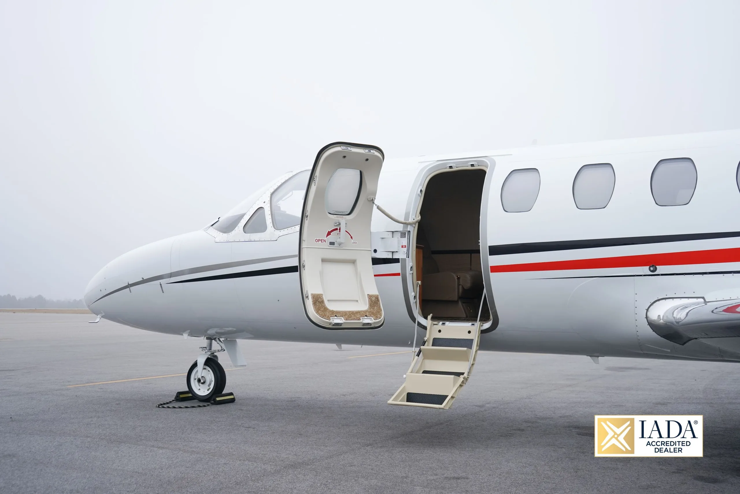 Exterior view of a 1994 Cessna CITATION V.