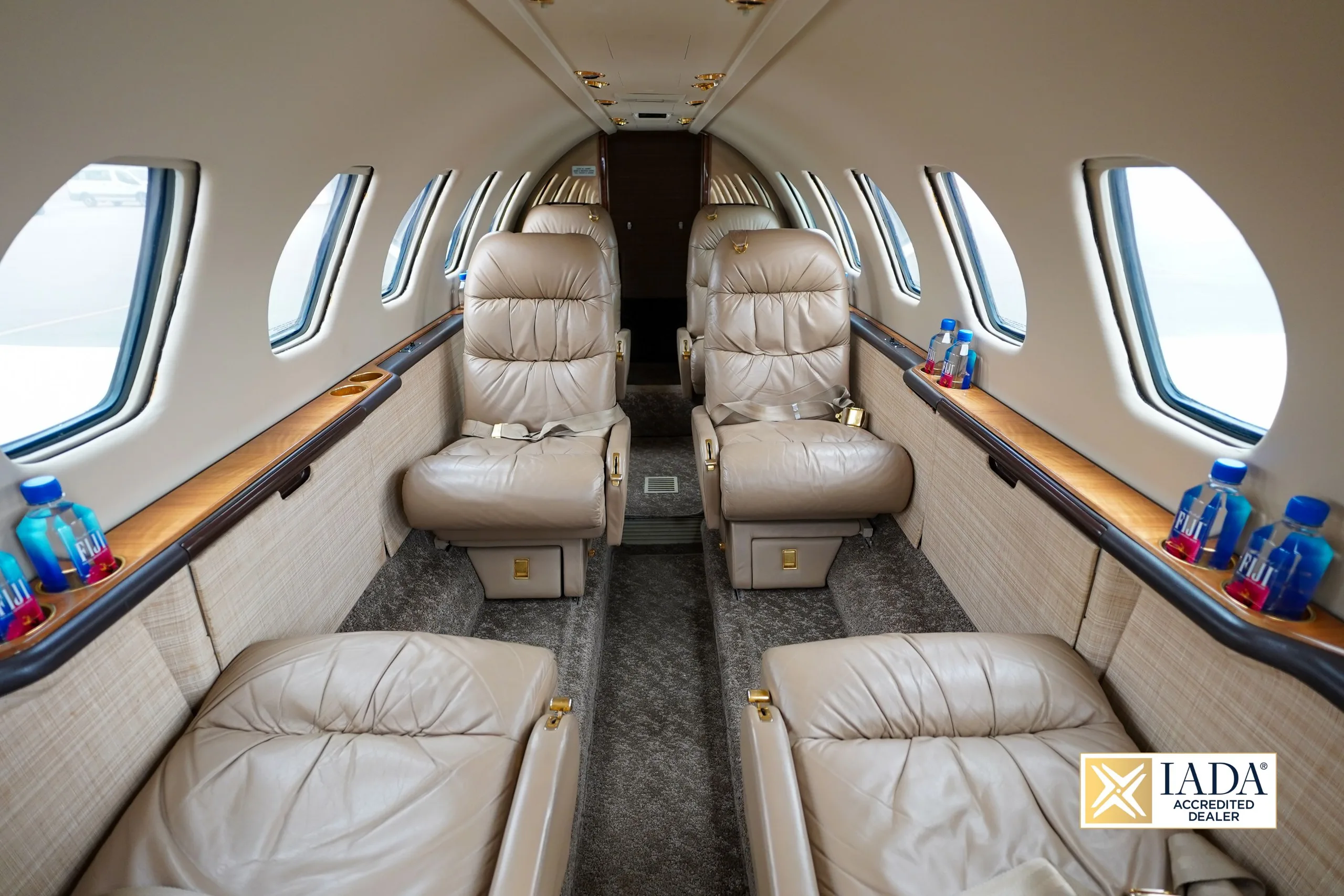 Cabin interior of a 1994 Cessna CITATION V.