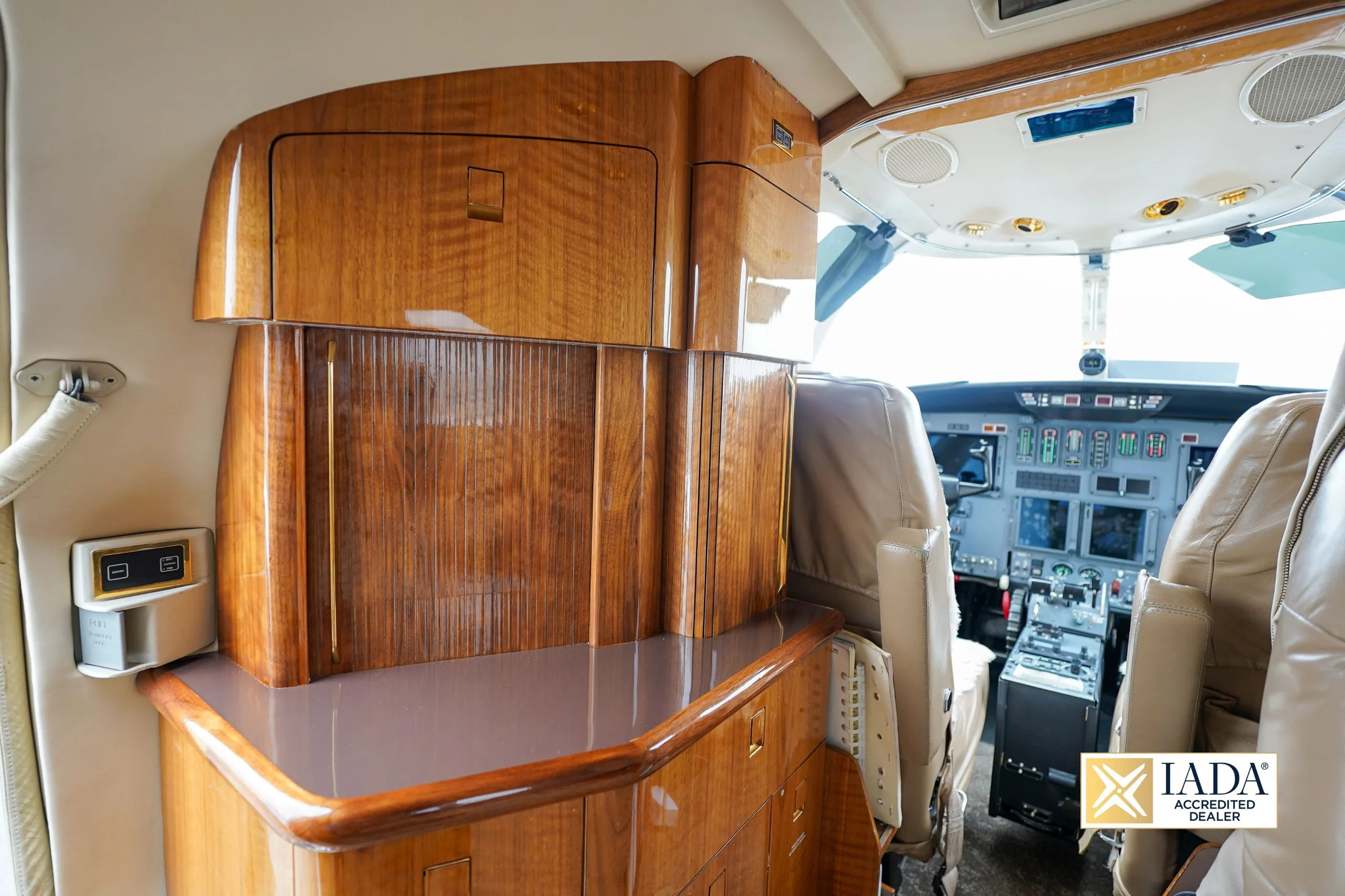 Cabin interior of a 1994 Cessna CITATION V.