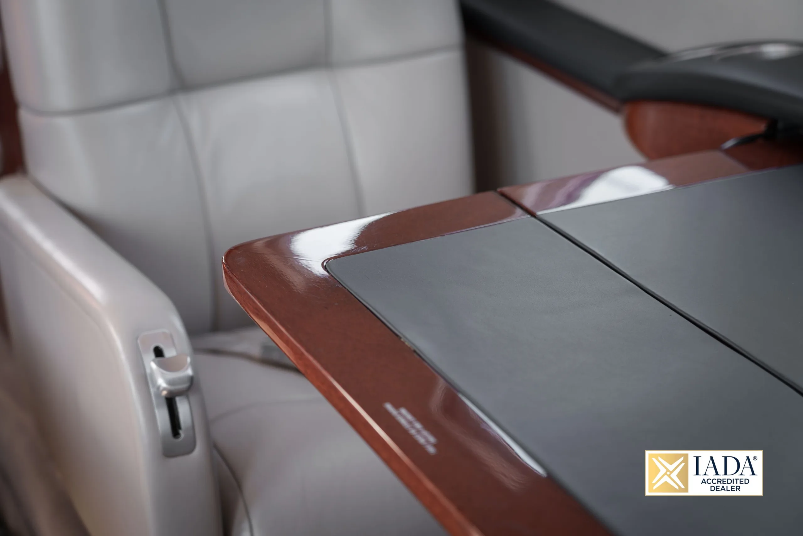 Cabin interior of a 2002 Cessna CITATION CJ2.