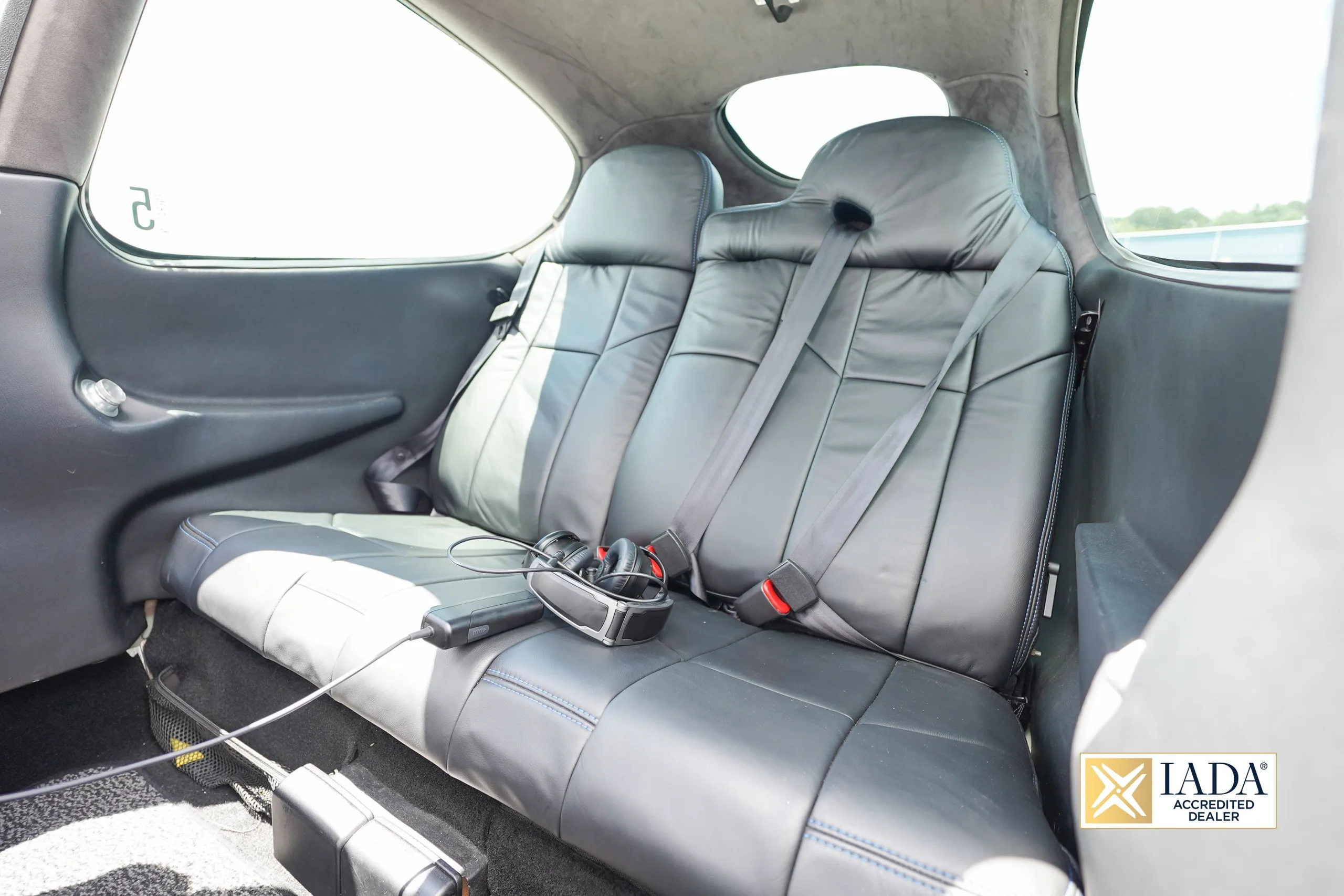 Cabin interior of a 2013 Cirrus SR22 G5 TURBO.